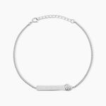 Bracelet Argent Rosule Oxydes De Zirconium - Bracelets Femme | Histoire d&rsquo;Or