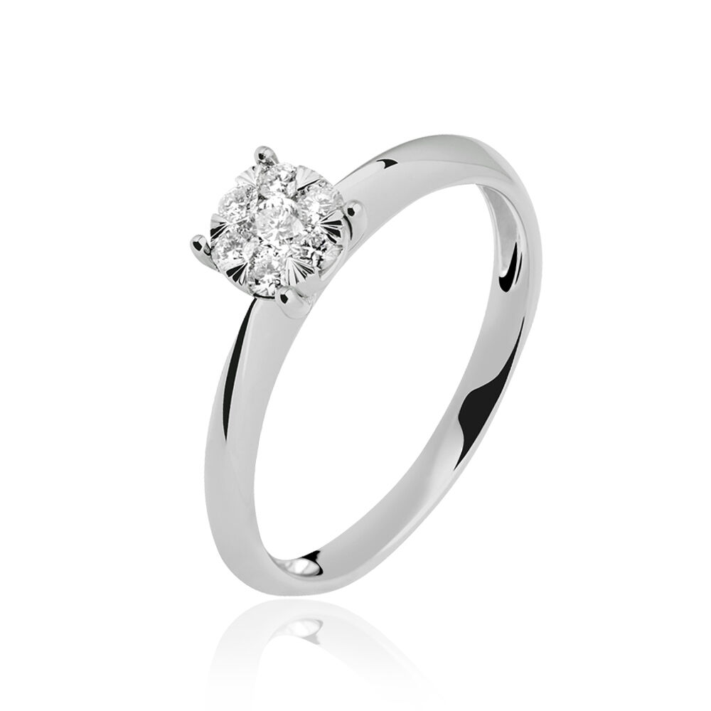 Bague solitaire deals diamant pas cher