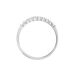 Alliance Eloise Or Blanc Diamant - Alliances Femme | Histoire d’Or
