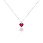 Collier Lara Argent Blanc - Colliers fantaisie Femme | Histoire d&rsquo;Or