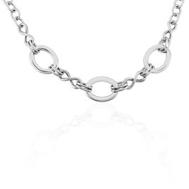 Collier Aelyn Argent Blanc - Colliers Infini Femme | Histoire d’Or