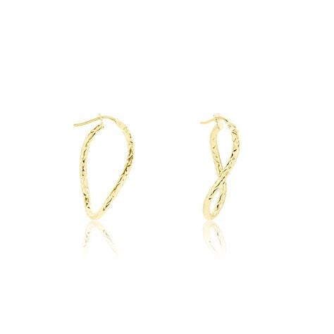 Cr&eacute;oles Carlyle Or Jaune - Boucles d'oreilles cr&eacute;oles Femme | Histoire d&rsquo;Or