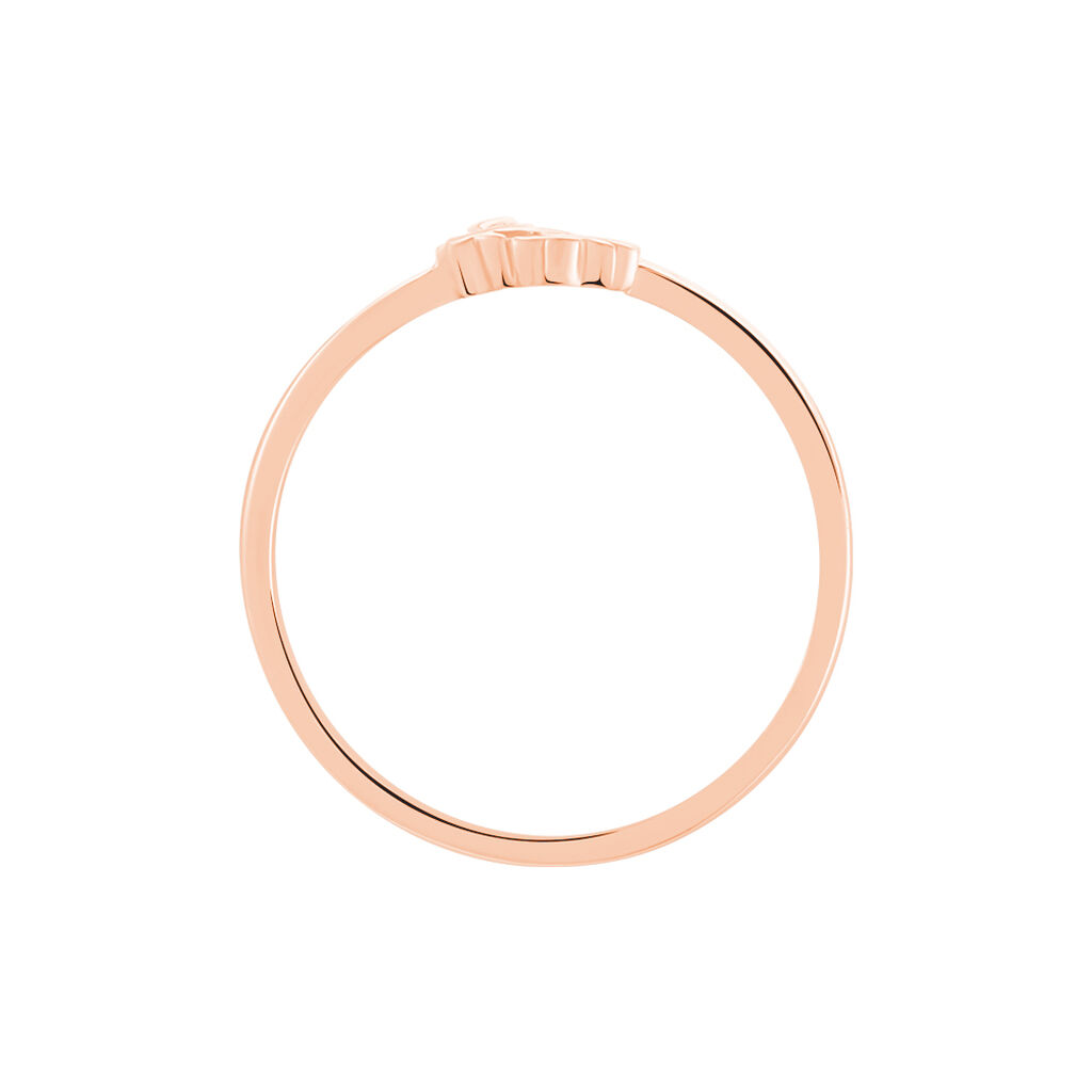 Bague Zenia Argent Rose - Bagues fantaisie Femme | Histoire d’Or