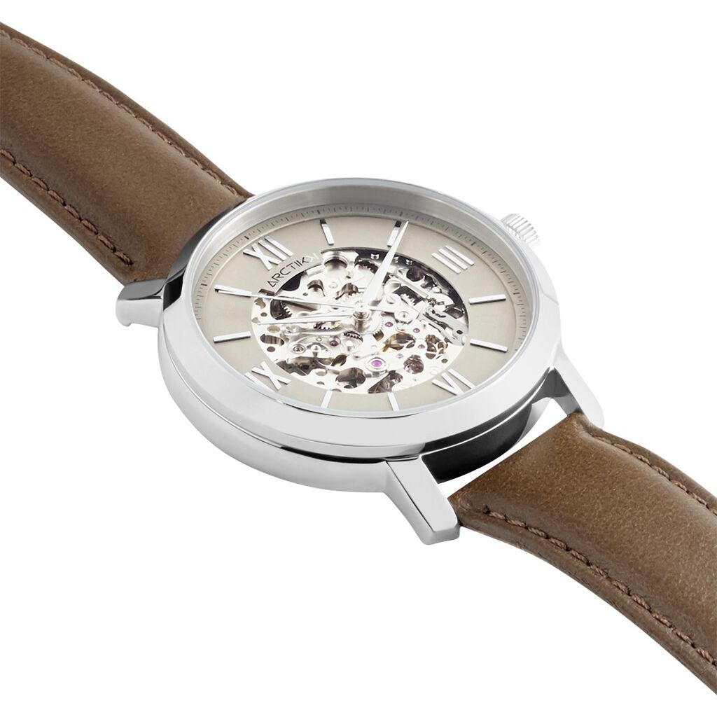 Montre Arctik Eclipse Argent&eacute; - F&ecirc;te des p&egrave;res Homme | Histoire d&rsquo;Or