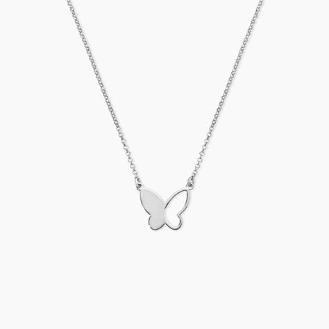 Collier Maria Argent Blanc - Colliers fantaisie Femme | Histoire d&rsquo;Or