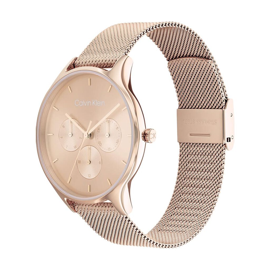Montre Calvin Klein Timeless Multi Rose - Montres Femme | Histoire d&rsquo;Or