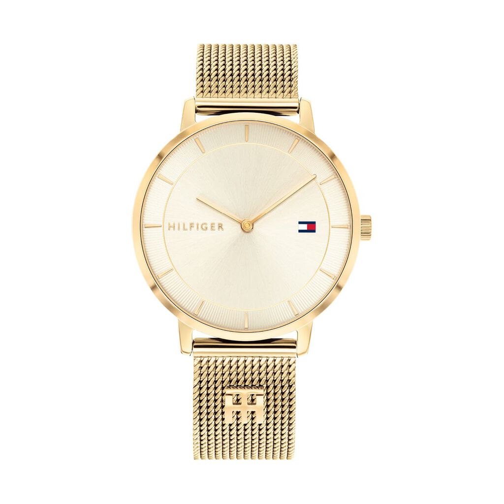 Montre Tommy Hilfiger Tea Champagne - Montres Femme | Histoire d&rsquo;Or