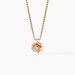 Collier Jannea Argent Rose Oxyde De Zirconium - Colliers fantaisie Femme | Histoire d’Or