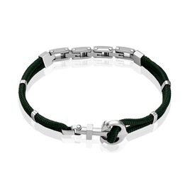 Bracelet Analya Acier Blanc - Bracelets cordon Homme | Histoire d’Or