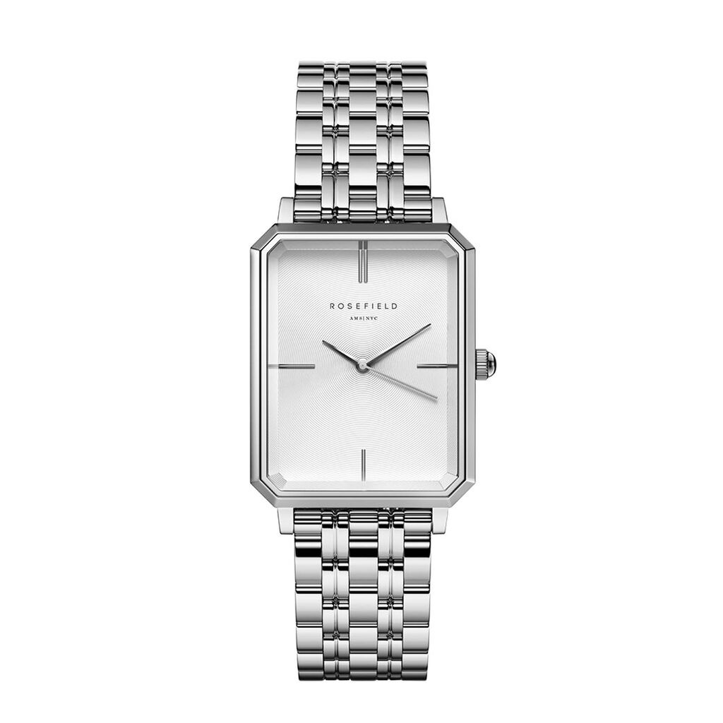 Montre Rosefield Octagon Blanc - Id&eacute;es cadeaux Femme | Histoire d&rsquo;Or