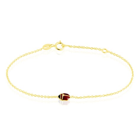Bracelet Helidie Coccinelle Or Jaune - Bracelets Enfant | Histoire d&rsquo;Or