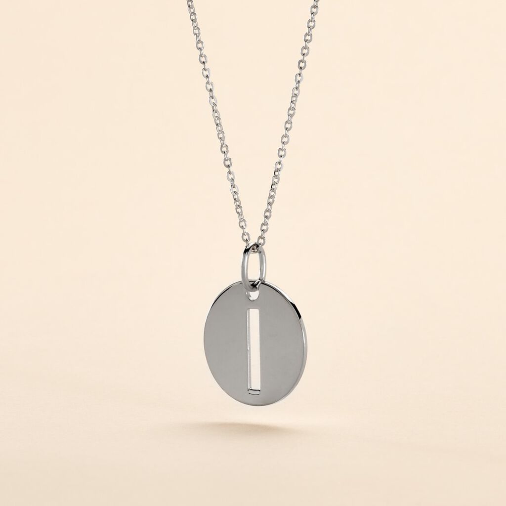 Pendentif Elio I Argent Blanc - Pendentifs Famille | Histoire d&rsquo;Or