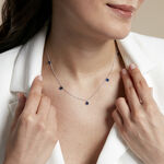 Collier Lidiwine Argent Blanc Oxyde - Colliers fantaisie Femme | Histoire d&rsquo;Or