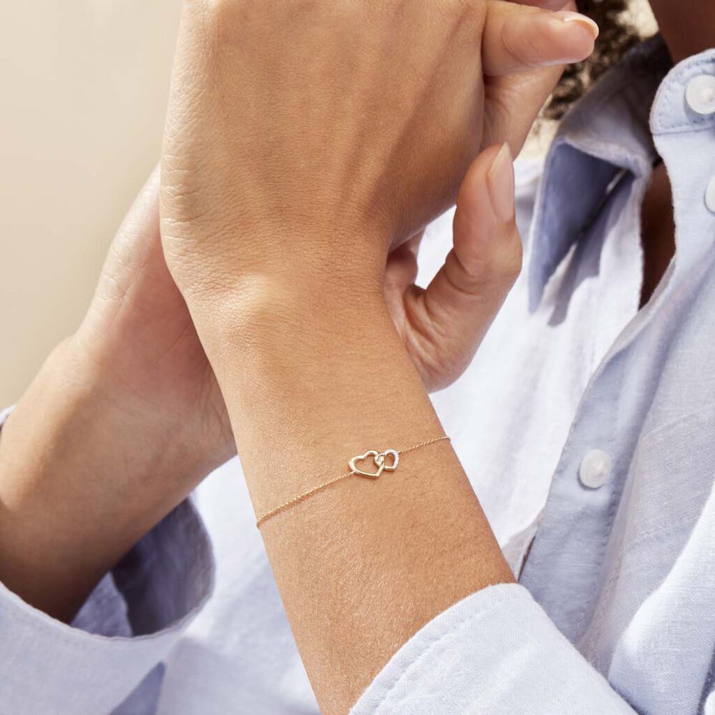 Bracelet Or Jaune Silana Diamants - Bracelets Femme | Histoire d’Or