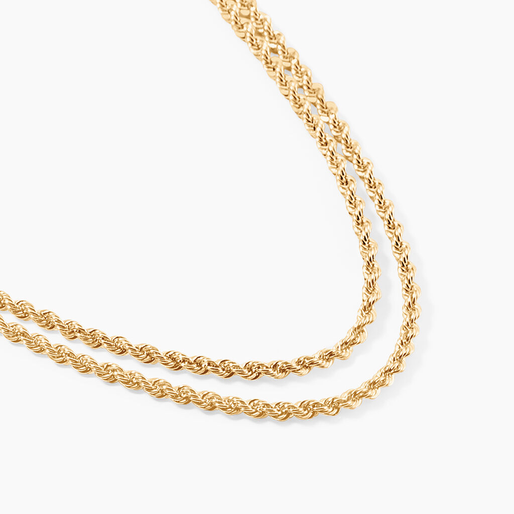 Collier Jerry Or Jaune - Colliers Femme | Histoire d’Or