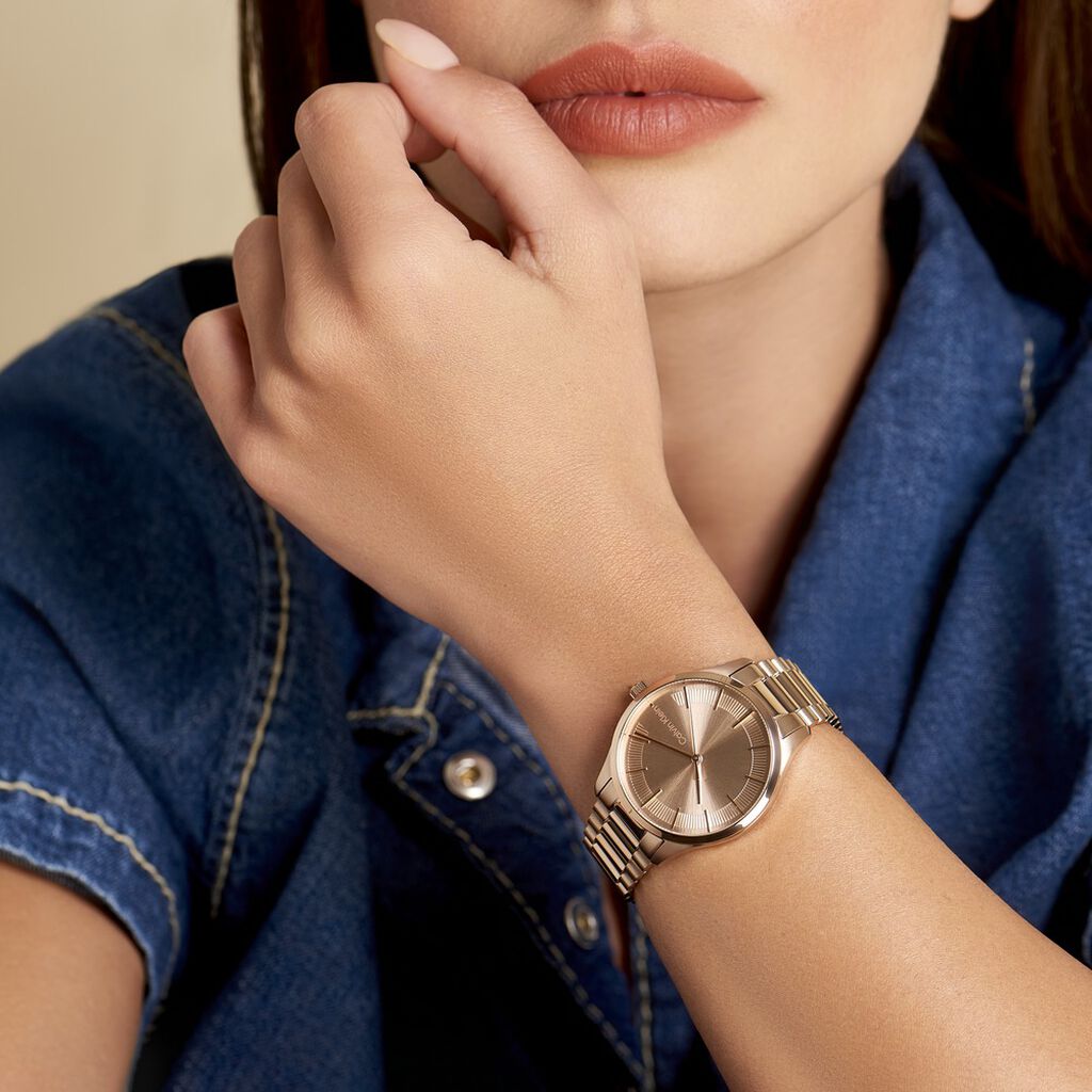 Montre Calvin Klein Iconic Bracelet Rose - Montres Femme | Histoire d’Or