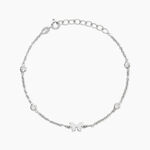 Bracelet Rana Argent Blanc Oxyde De Zirconium - Bracelets Femme | Histoire d&rsquo;Or