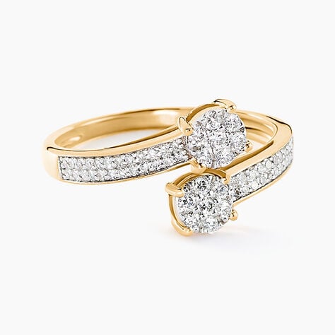 Bague Dyonisus Or Jaune Diamant - Bagues avec pierre Femme | Histoire d&rsquo;Or