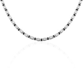 Collier Ephrem Acier Bicolore - Colliers fantaisie Homme | Histoire d’Or