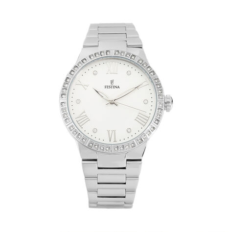 Montre Festina Boyfriend Blanc - Montres Femme | Histoire d&rsquo;Or