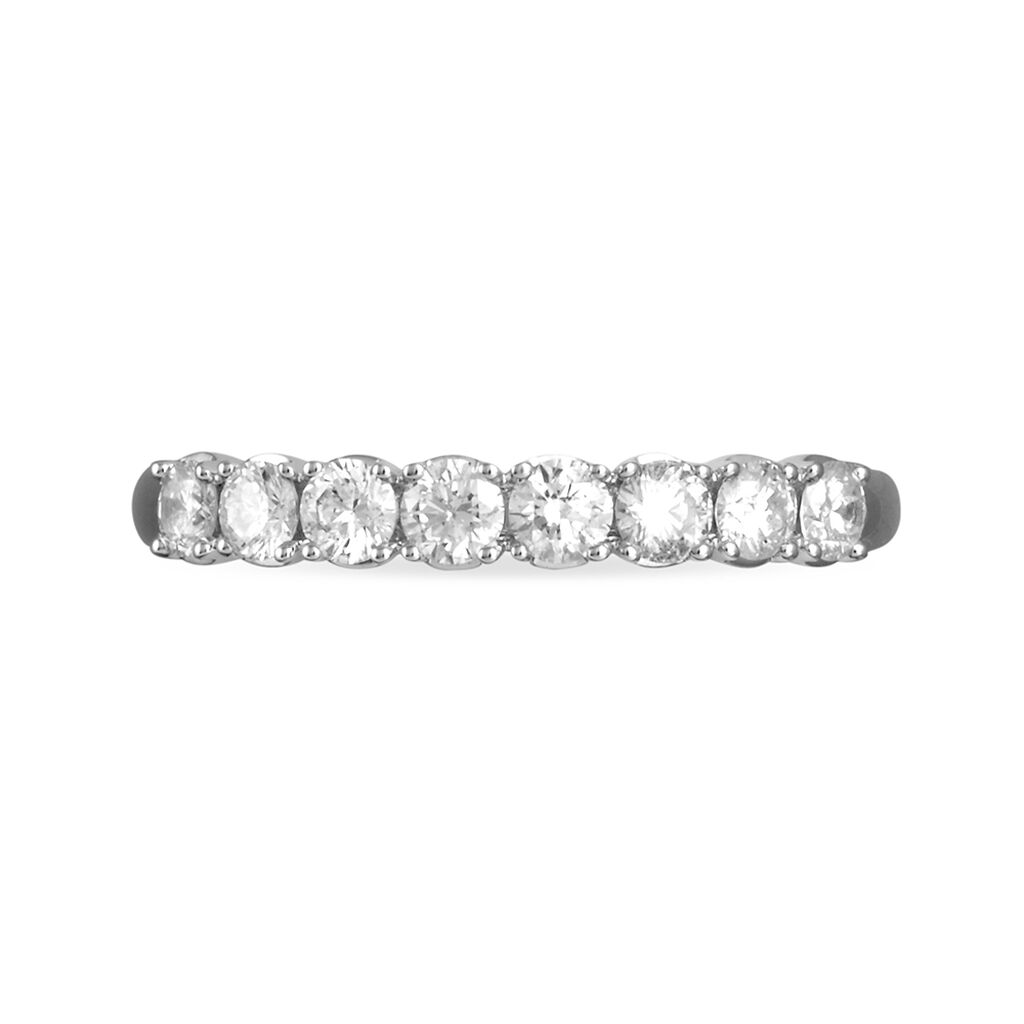 Alliance Eloise Or Blanc Diamant - Alliances Femme | Histoire d’Or