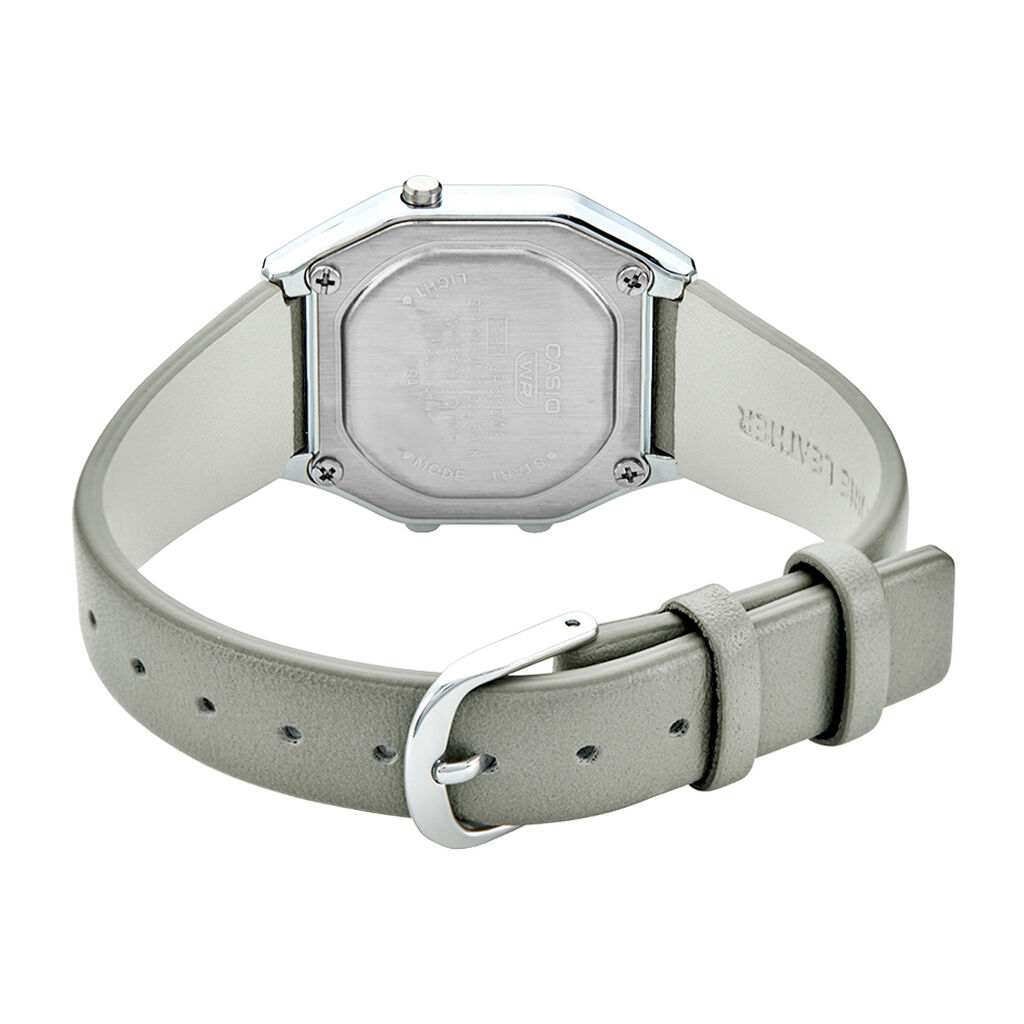Montre Casio Collection Gris - Montres Femme | Histoire d’Or