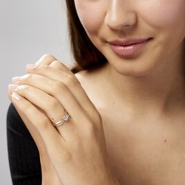 Bague Rozabel Or Jaune Oxyde De Zirconium - Bagues solitaires Femme | Histoire d’Or