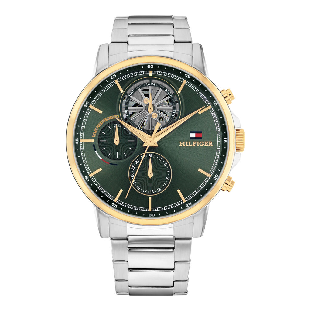 Montre Tommy Hilfiger Stewart Vert - Montres Homme | Histoire d’Or