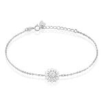 Bracelet Hyelana Argent Blanc Oxyde De Zirconium - Bracelets Femme | Histoire d&rsquo;Or