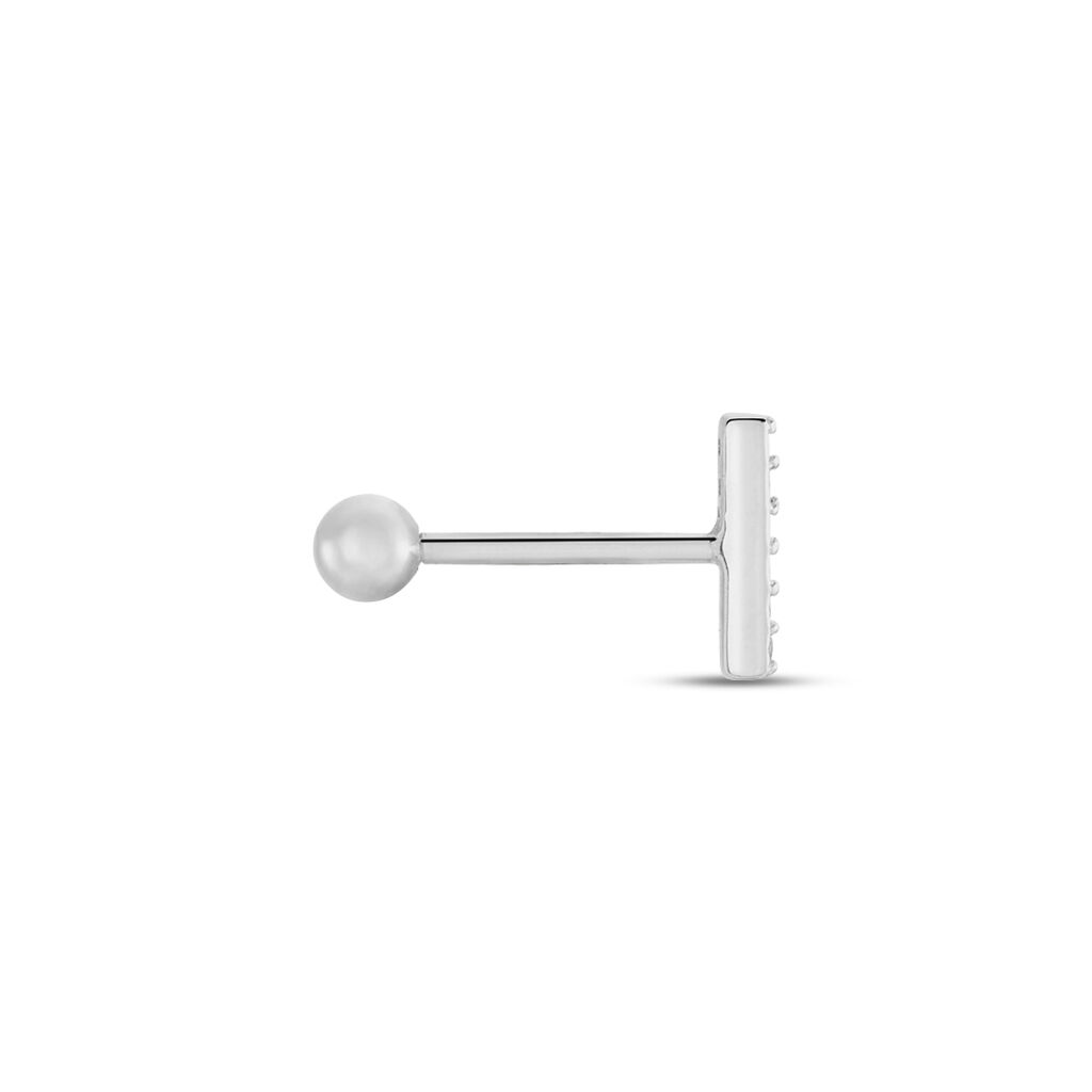 Piercing D'oreille Unitaire Argent Percival Oxyde De Zirconium - Bijoux Femme | Histoire d’Or
