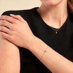 Bracelet Lysianne Argent Blanc Oxyde De Zirconium - Bracelets Femme | Histoire d&rsquo;Or