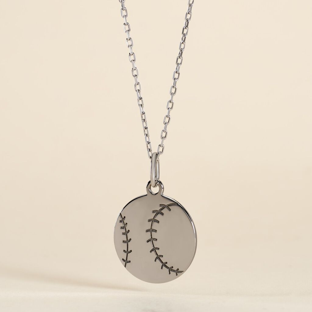 Pendentif Enee Argent Blanc - Pendentifs Famille | Histoire d’Or