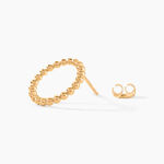 Boucles D'oreilles Puces Abigael Plaqu&eacute; Or Jaune - Boucles d'oreilles fantaisie Femme | Histoire d&rsquo;Or