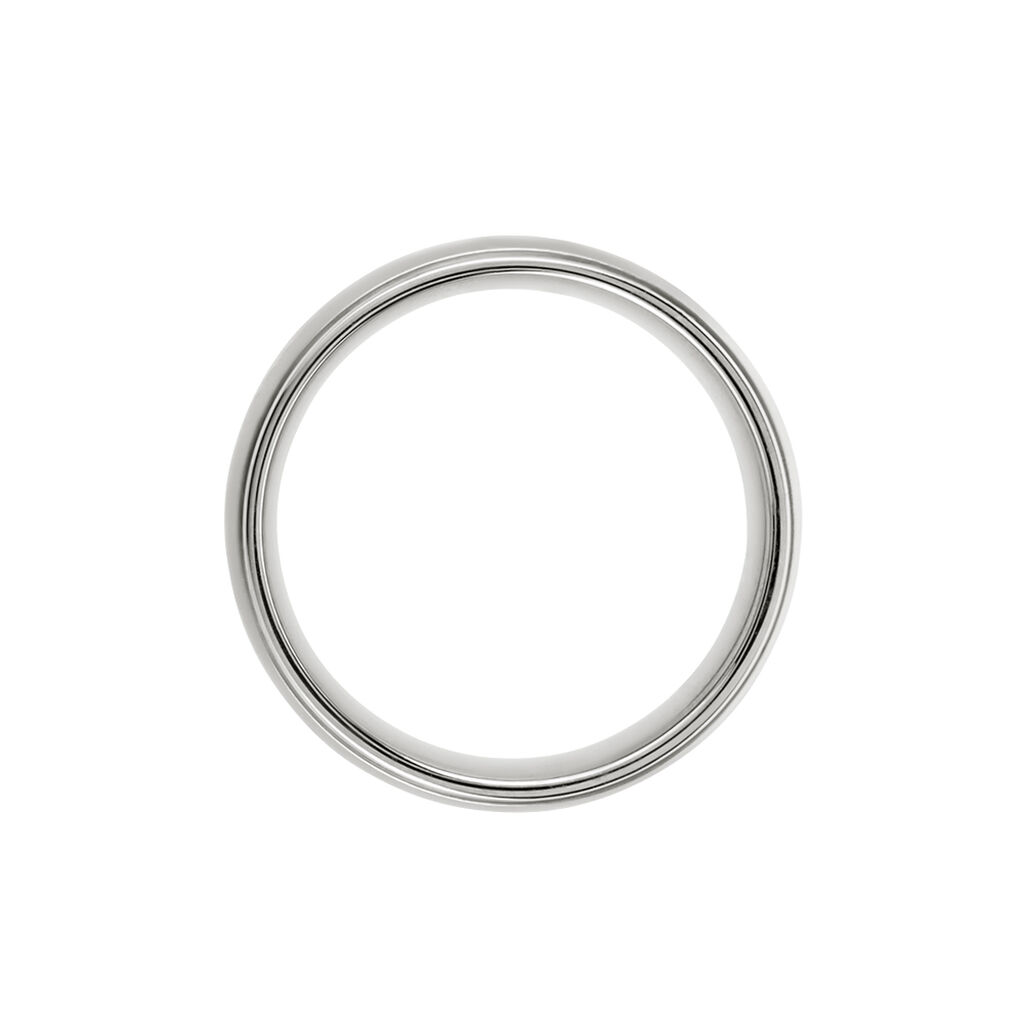 Bague Acier Blanc Sabien - Bagues fantaisie Homme | Histoire d&rsquo;Or