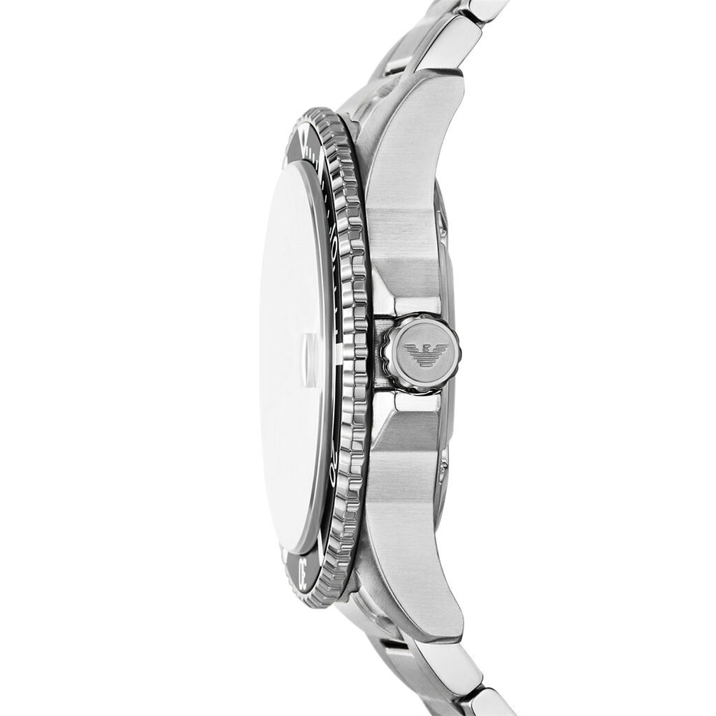 Montre Emporio Armani World Explorer Gris - Montres Homme | Histoire d’Or
