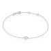 Bracelet Kadidia Or Blanc Oxyde De Zirconium - Bracelets Femme | Histoire d’Or