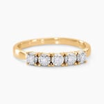 Alliance Diamotion Or Blanc Diamant - Alliances Femme | Histoire d&rsquo;Or
