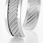 Bracelet Jonc Aud Acier Blanc - Bracelets joncs Femme | Histoire d&rsquo;Or