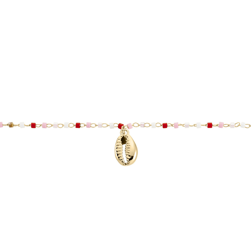 Chaine De Cheville Plaqué Or Jaune Lyndsea Perles De Miyuki - Chaînes de cheville Femme | Histoire d’Or