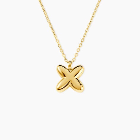 Collier Feliciane Acier Dor&eacute; - Colliers fantaisie Femme | Histoire d&rsquo;Or