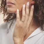 Bague Eternite Or Blanc Diamant - Bagues avec pierre Femme | Histoire d&rsquo;Or