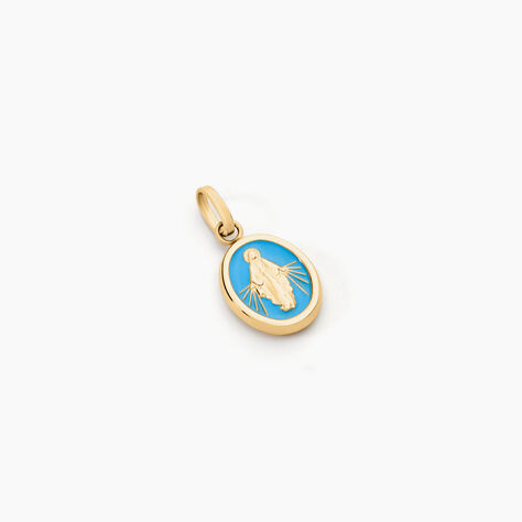 Pendentif Santos Or Jaune - Pendentifs Baptême Famille | Histoire d’Or