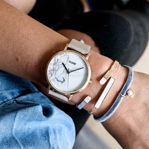 Montre Cluse La Roche Blanc - Montres Femme | Histoire d’Or