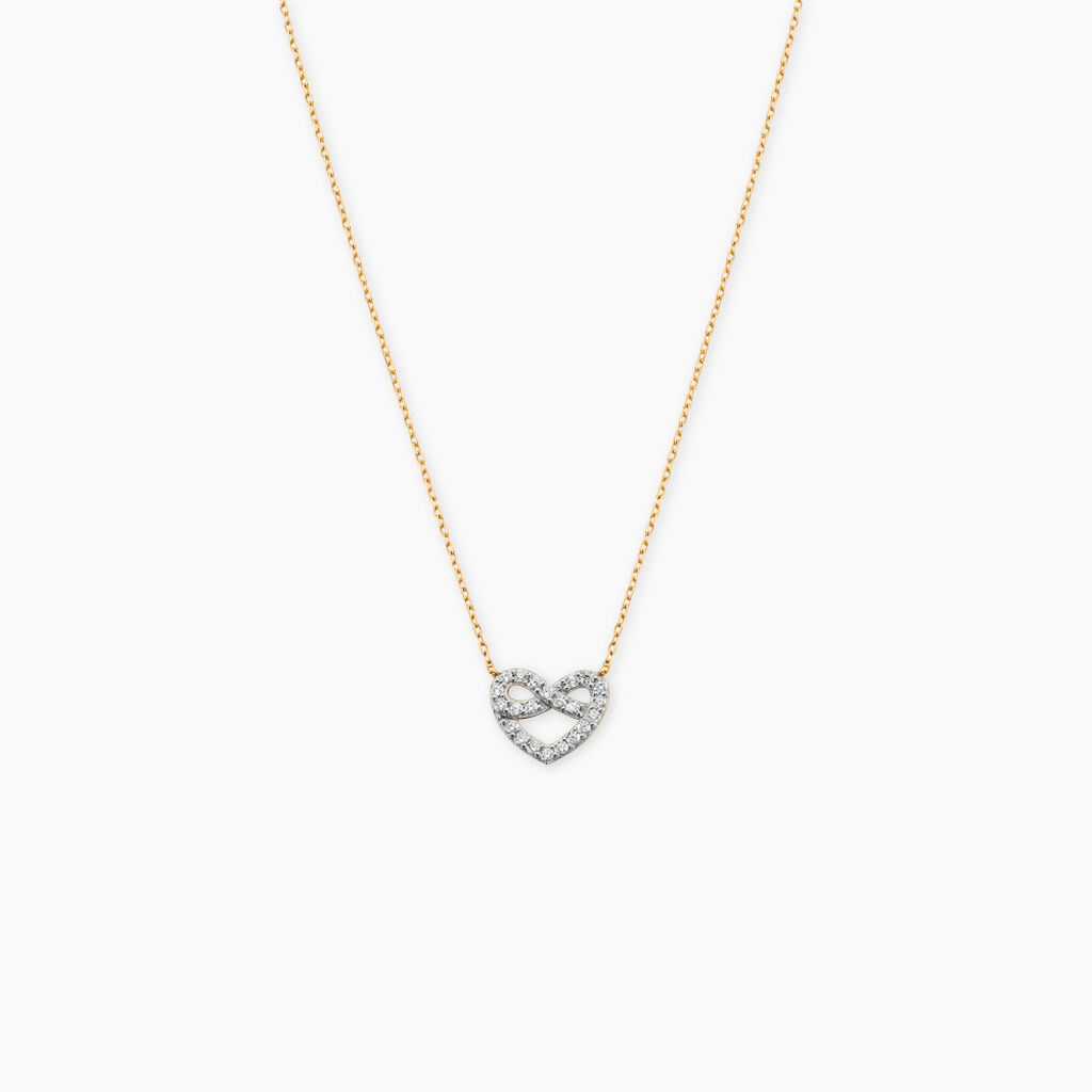 Collier Gwenneth Or Jaune Oxyde De Zirconium - Colliers Femme | Histoire d’Or