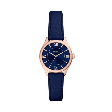 Montre Fossil Gilmore Bleu - Montres Femme | Histoire d&rsquo;Or