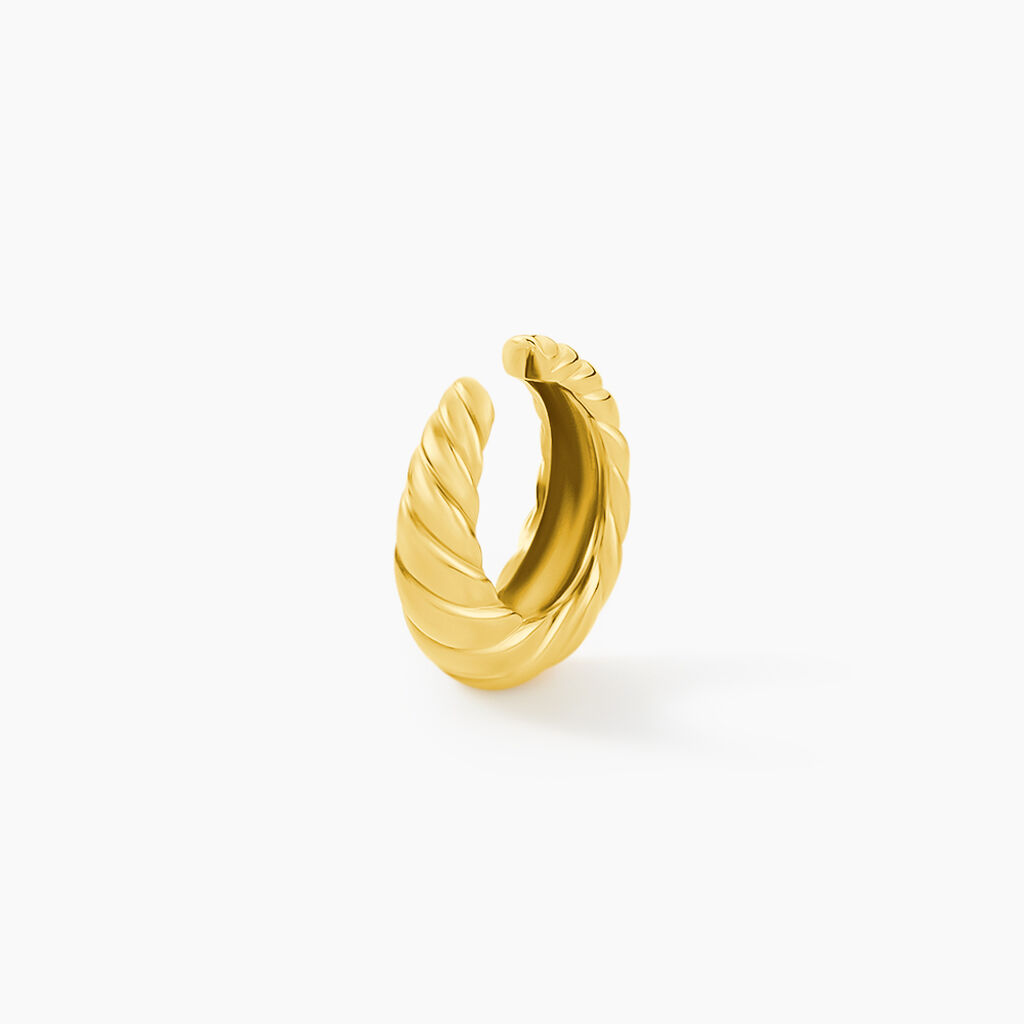 Bijoux D'Oreilles Joanette Acier Jaune - Boucles d'oreilles fantaisie Femme | Histoire d&rsquo;Or