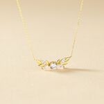 Collier Alexine Or Jaune Oxyde De Zirconium - Colliers Femme | Histoire d&rsquo;Or