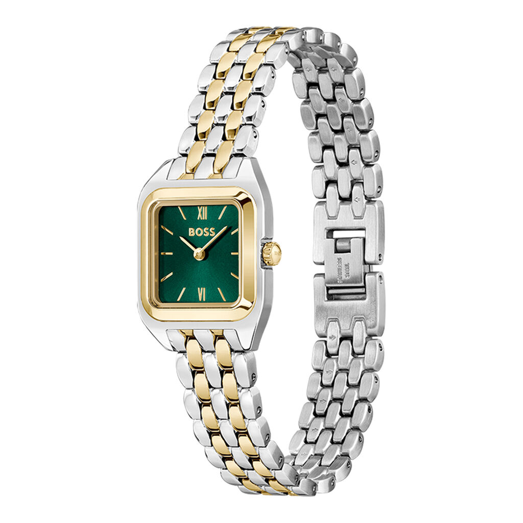 Montre Boss Mae Petite Vert - Id&eacute;es cadeaux Femme | Histoire d&rsquo;Or