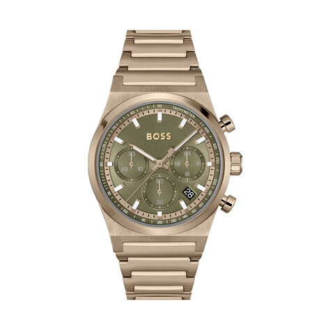 Montre Boss Candor Chrono Vert - Montres Homme | Histoire d’Or