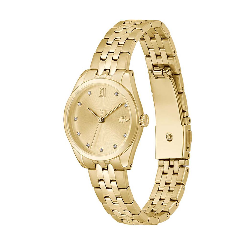 Montre Lacoste Tuilerie Doré - Montres Femme | Histoire d’Or